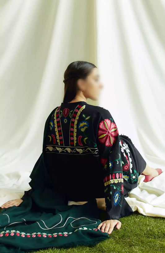 Coco Winter Unstitched Collection By Zara ShahJahan VOL 2 - D 01 B MOONSTONE