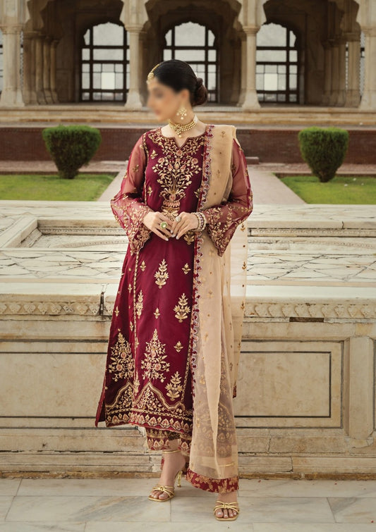 Tahra Luxury Festive Collection by Zainab Chottani - D 01 Jahanara