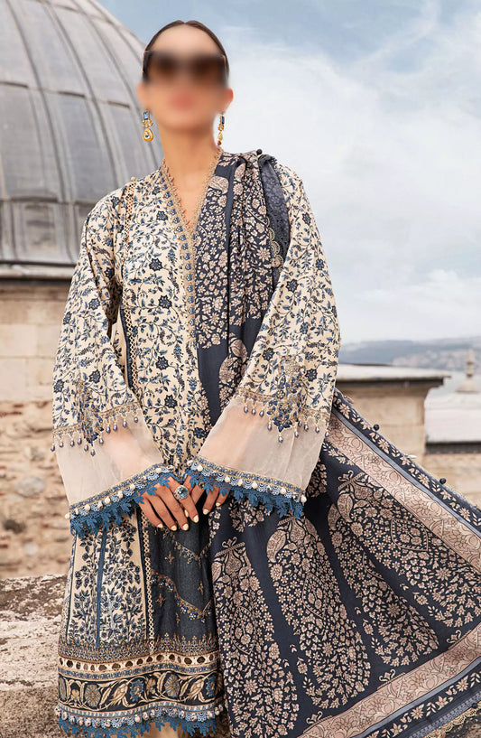 Maria B Unstitched M.Prints Fall Edit 2024 - D 02 A