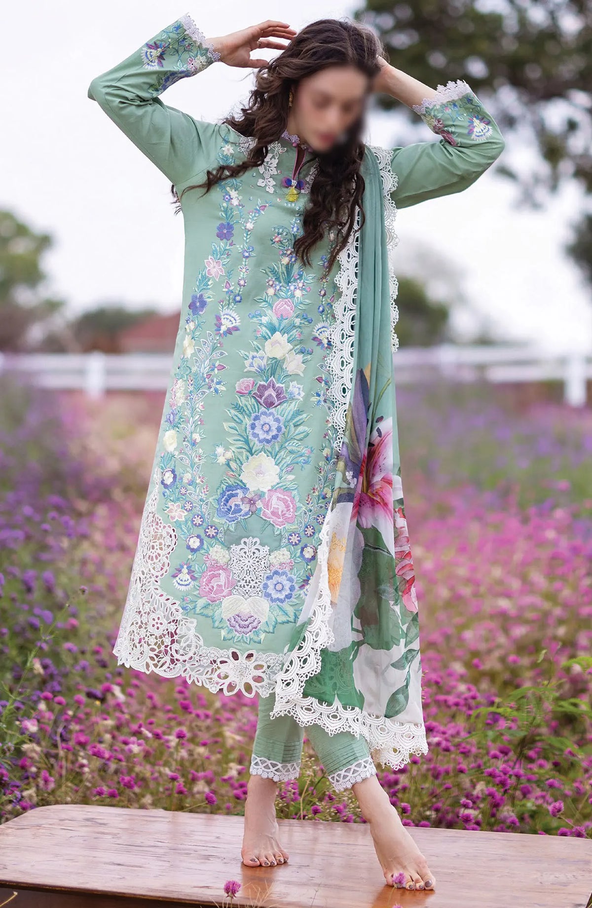 Mushq Hemline The Secret Garden SS 2024 - D 02 a Brimstone