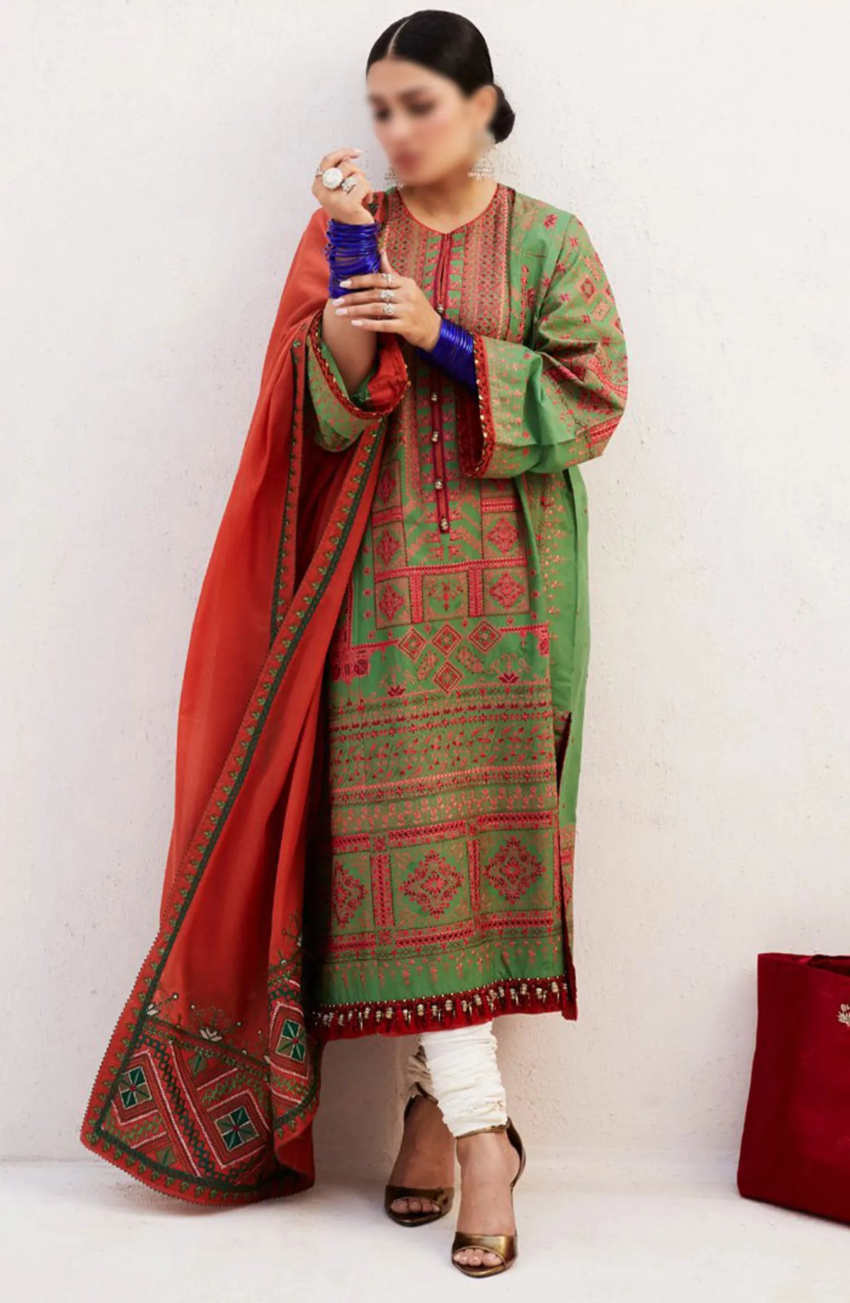 Zara ShahJahan Unstitched Lawn SS Collection 2024 - D 02 B DIYA