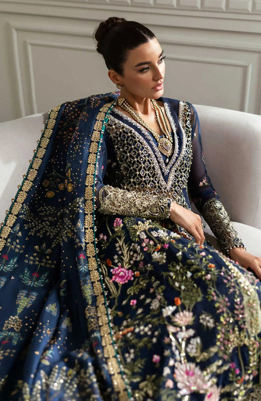 Crimson X Saira Shakira Unstitched Wedding Collection - D 02 Majestic Cypress