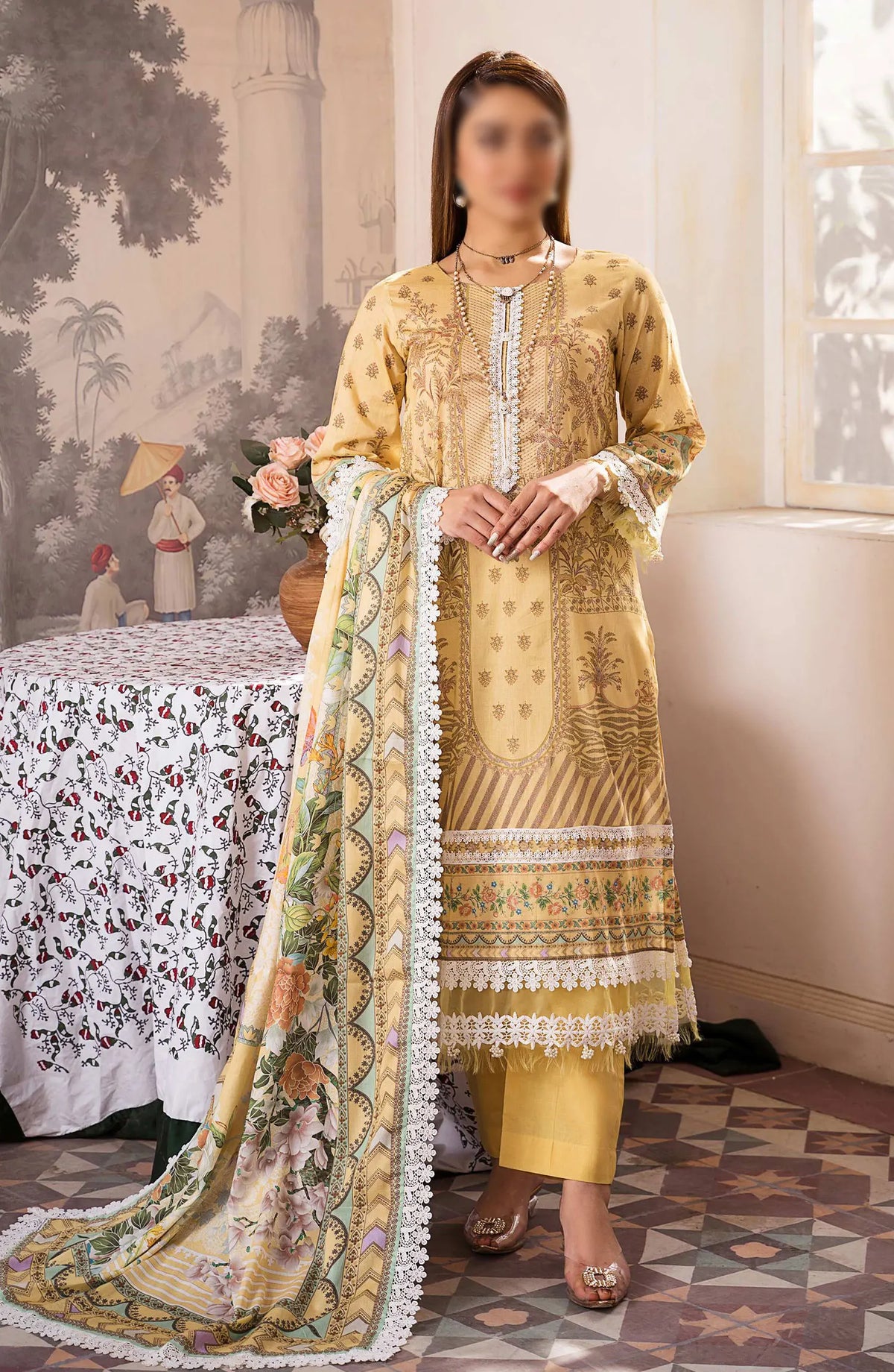 Mausummery Spring Summer Unstitched Collection Vol 01 - D 02 Susan
