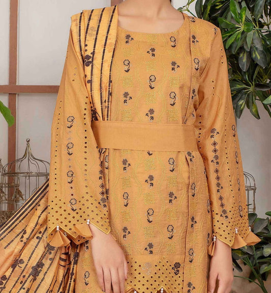NZK Shamrey Chikankari Embroidered Lawn Collection Design 03