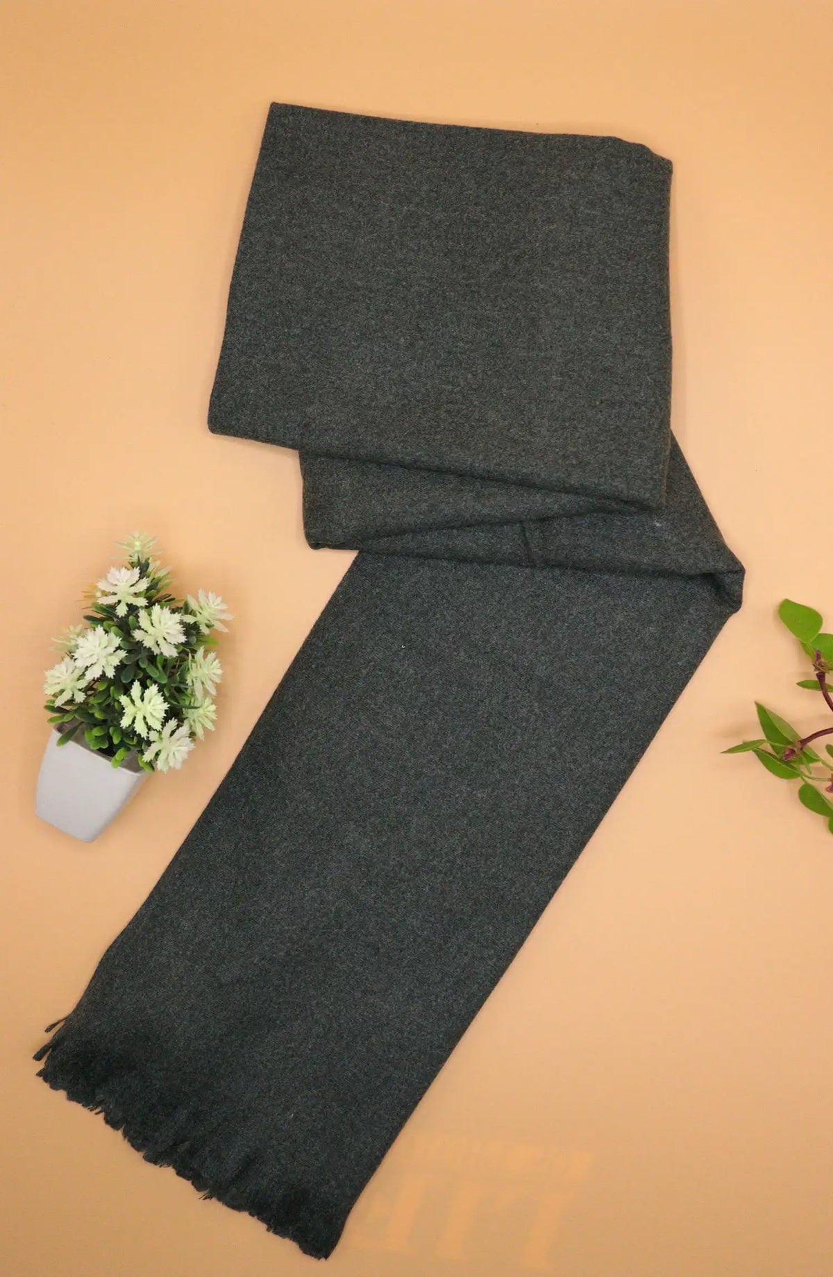 Pashminas Synthetic Wool Shawls for Men by Bin Yameen - D 03