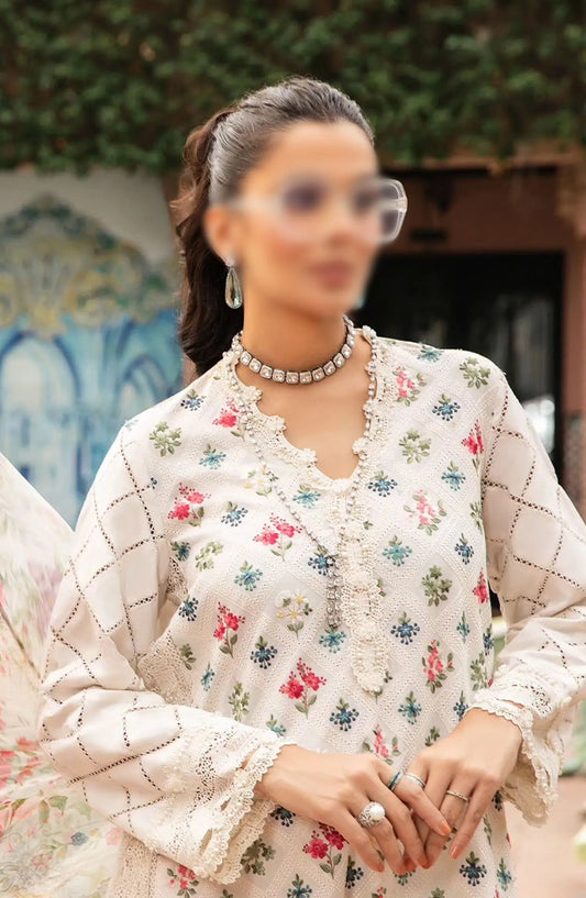 Maria B Unstitched M Prints Eid Edit Vol 02 - Design 03 A