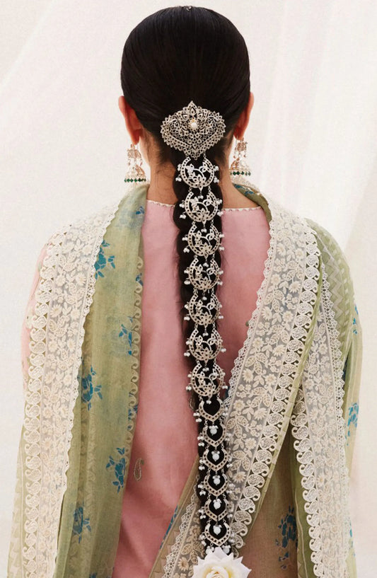 Zara ShahJahan Unstitched Lawn SS Collection 2024 - D 03 A KORINA