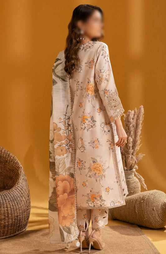 Alizeh Maahi Embroidered Print Lawn Collection 2024 - D 03 HIZA