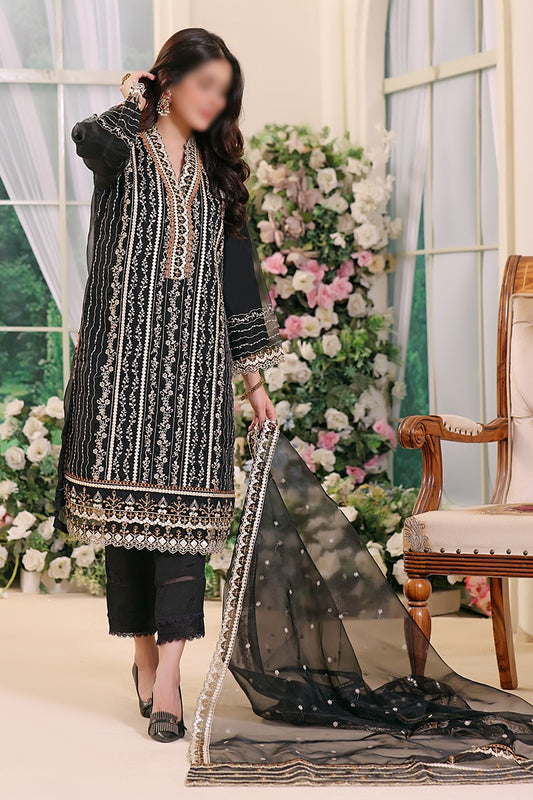 Formal Festive 3pcs Stiched Collection Vol 02 - AK - D 03 Tribal En Robe