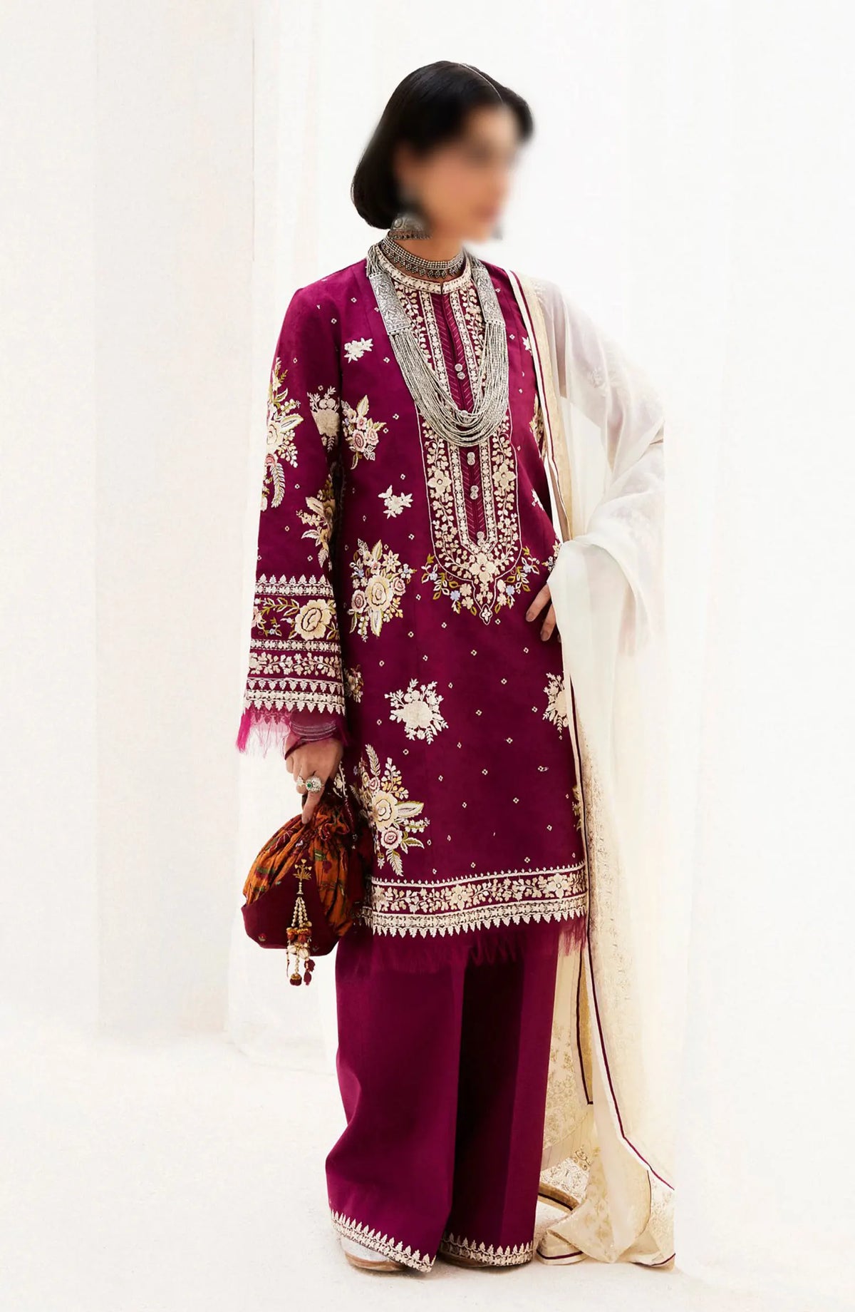Zara ShahJahan Unstitched Lawn SS Collection 2024 - D 04 A SIFFA