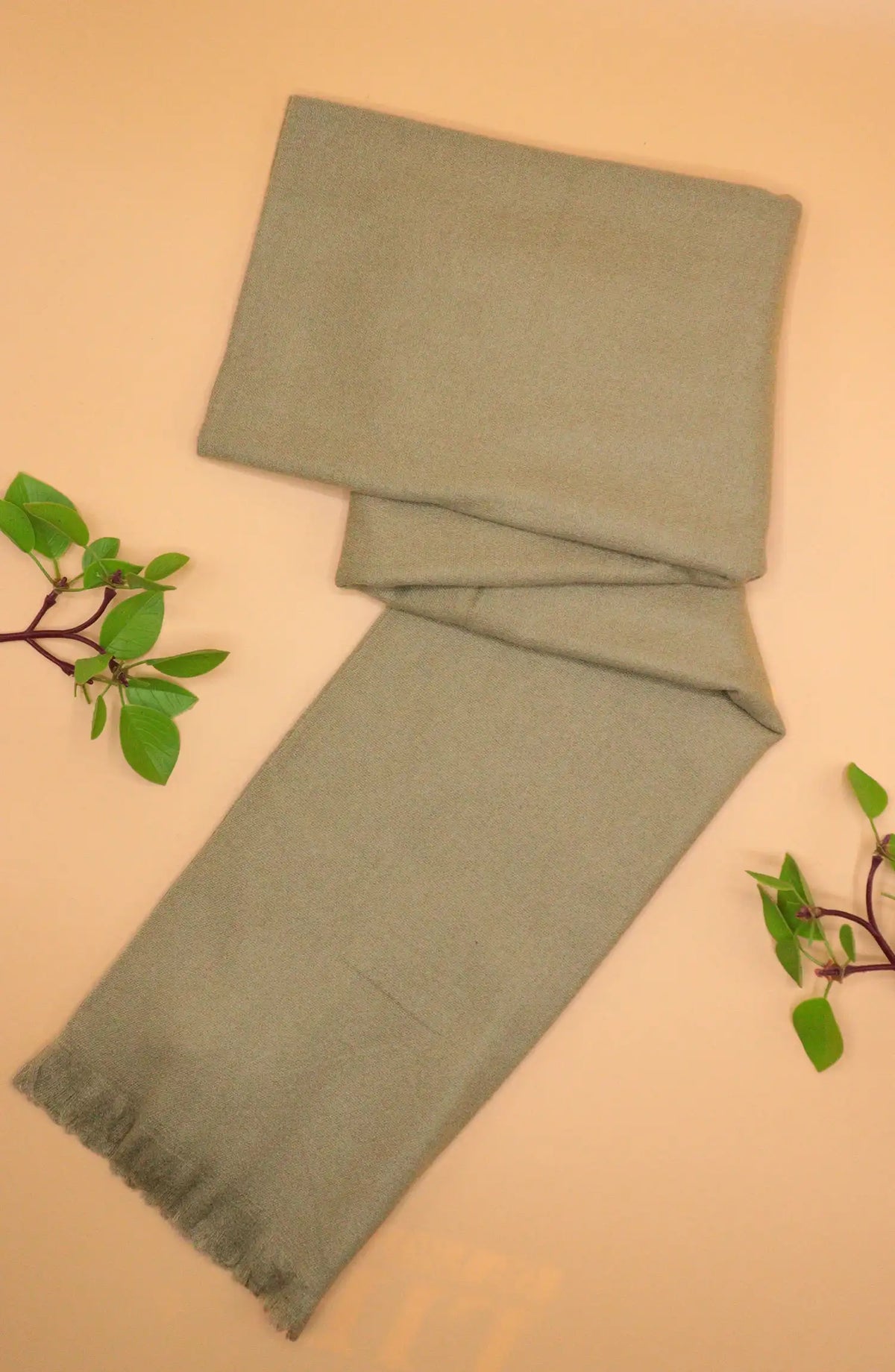Pashminas Synthetic Wool Shawls for Men by Bin Yameen - D 04