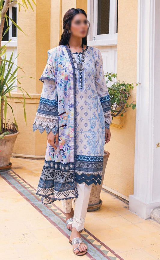 Design 04 Al Zohaib Ankahi Printed Collection Inspired By Saadat Hasan Manto