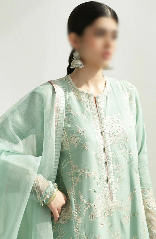 Zara ShahJahan Unstitched Lawn SS Collection 2024 - D 05 B AMIRA