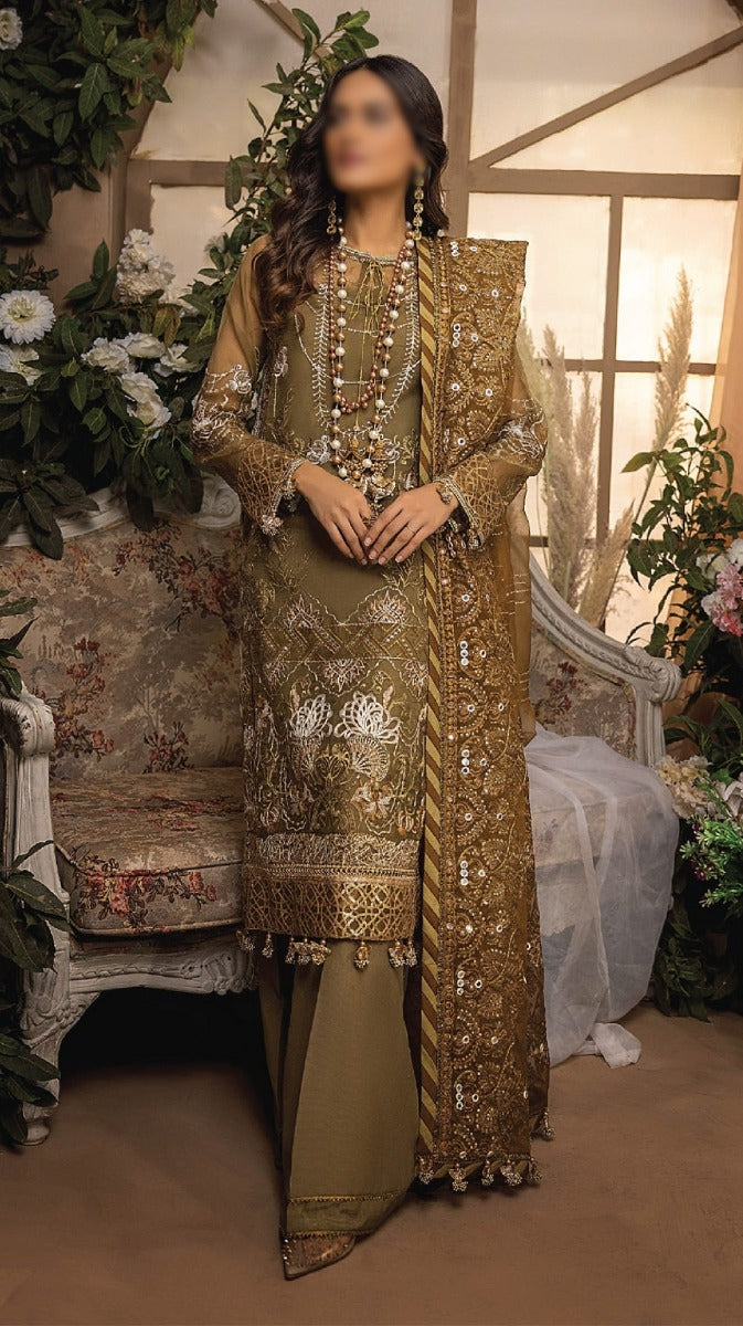 Awwal Nikhar Unstitched Formal Collection D 05 ZIRCON