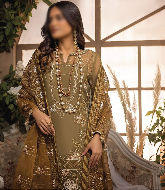 Awwal Nikhar Unstitched Formal Collection D 05 ZIRCON
