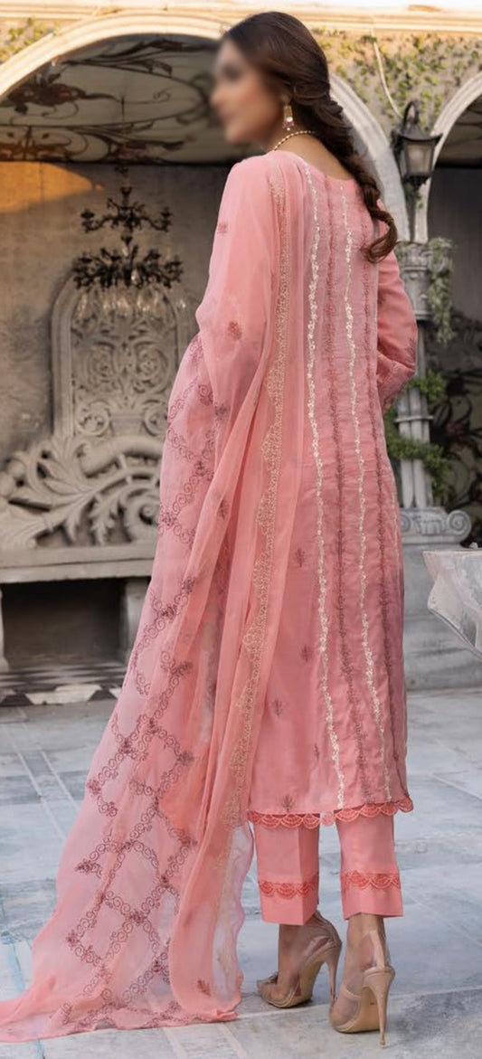 Design 06 Jaan-e-Tamanna Premium Embroidered Swiss Collection 2023
