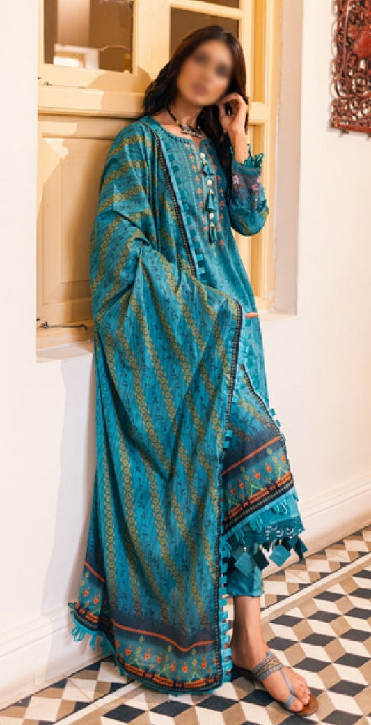 Design 06 Al Zohaib Ankahi Printed Collection Inspired By Saadat Hasan Manto