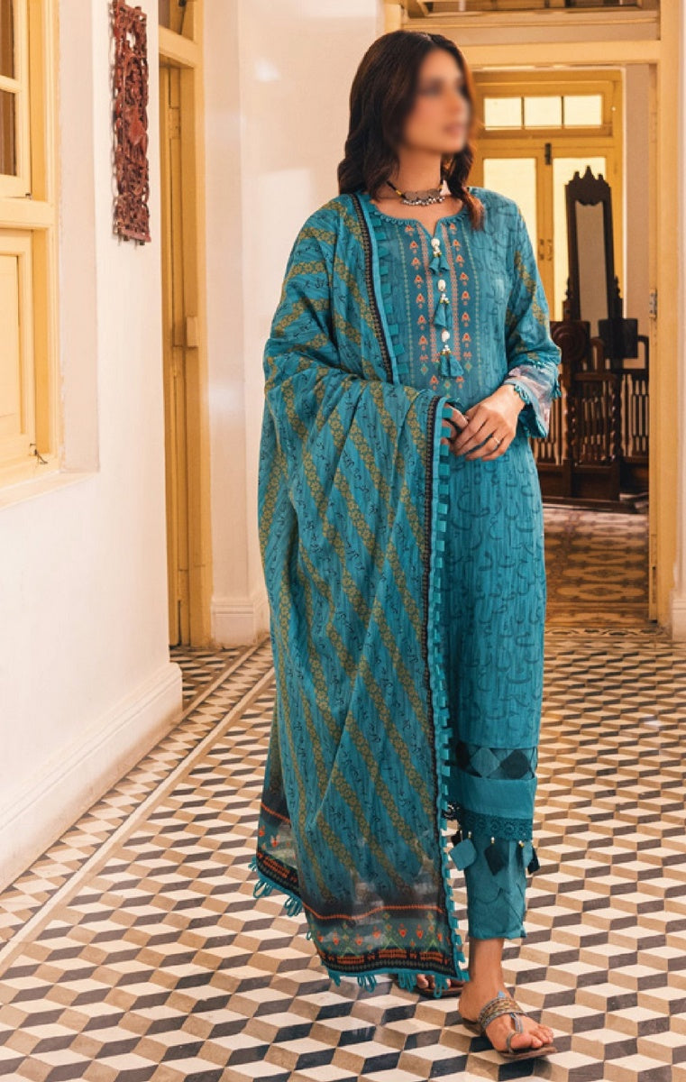 Design 06 Al Zohaib Ankahi Printed Collection Inspired By Saadat Hasan Manto