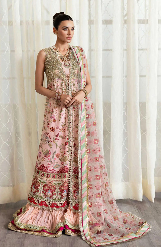 Crimson X Saira Shakira Unstitched Wedding Collection - D 06 Crystal Chinoiserie