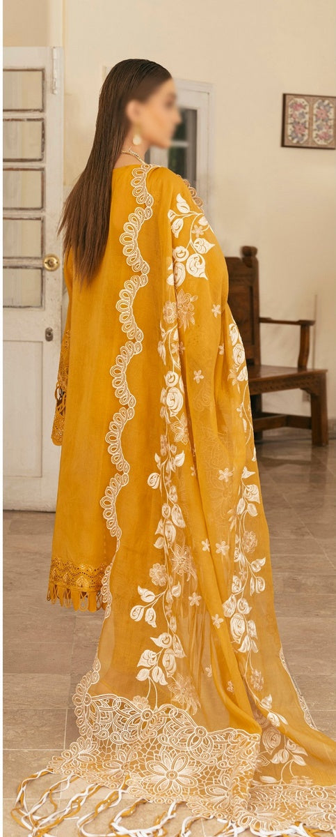 BQU SL11 D 06 BAROQUE Embroidered SWISS LAWN 2023 EID Collection