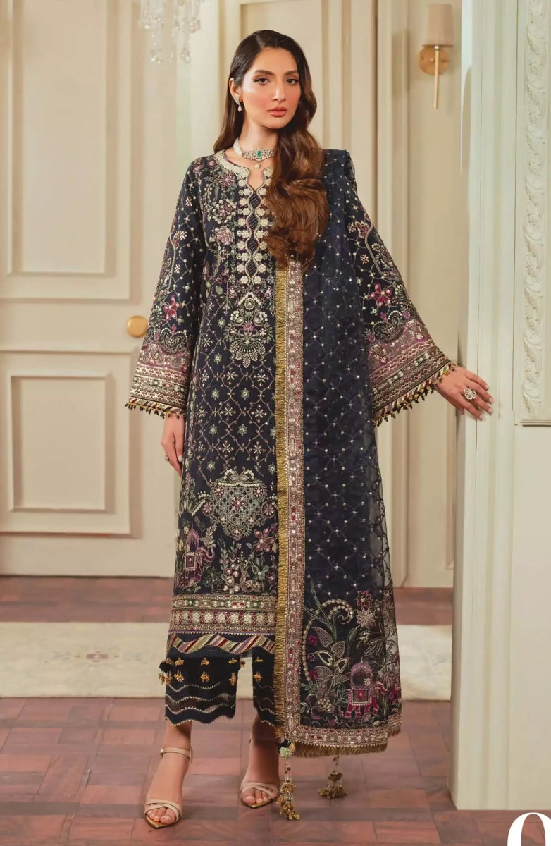 Baroque Chantelle Embroidered Collection Vol 13 - D 07