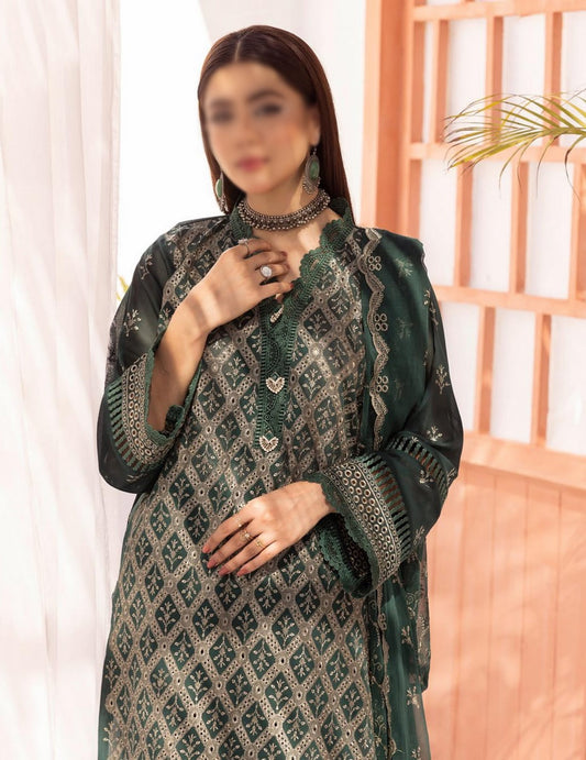 Mahee's Exclusive Elegant Embroidered Swiss Unstitched Collection Design 07