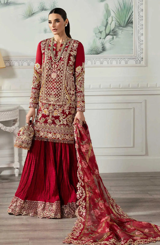 Crimson X Saira Shakira Unstitched Wedding Collection - D 07 Artisan Story
