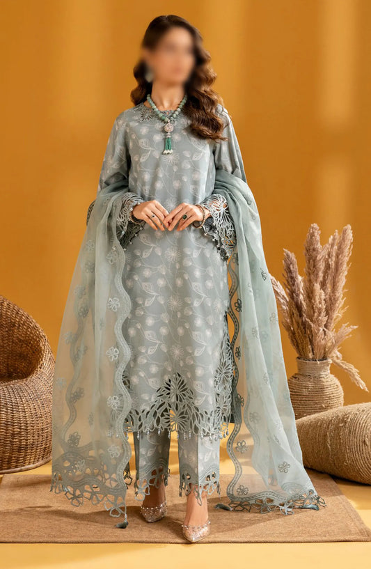 Alizeh Maahi Embroidered Print Lawn Collection 2024 - D 07 NYRA