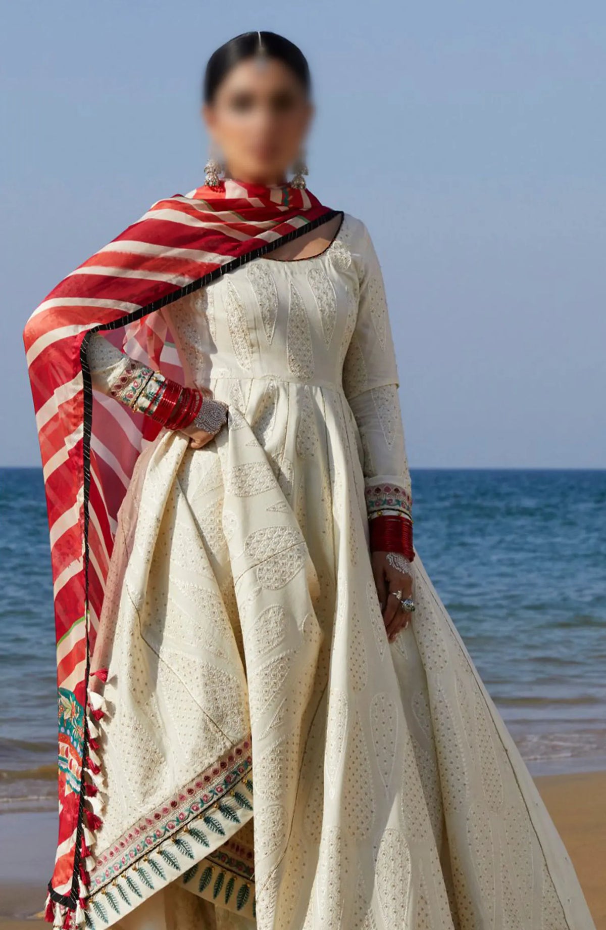 Zara ShahJahan Unstitched Lawn SS Collection 2024 - D 08 A AAINA