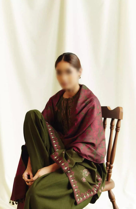 Coco Winter Unstitched Collection By Zara ShahJahan VOL 2 - D 08 B AMETHYST