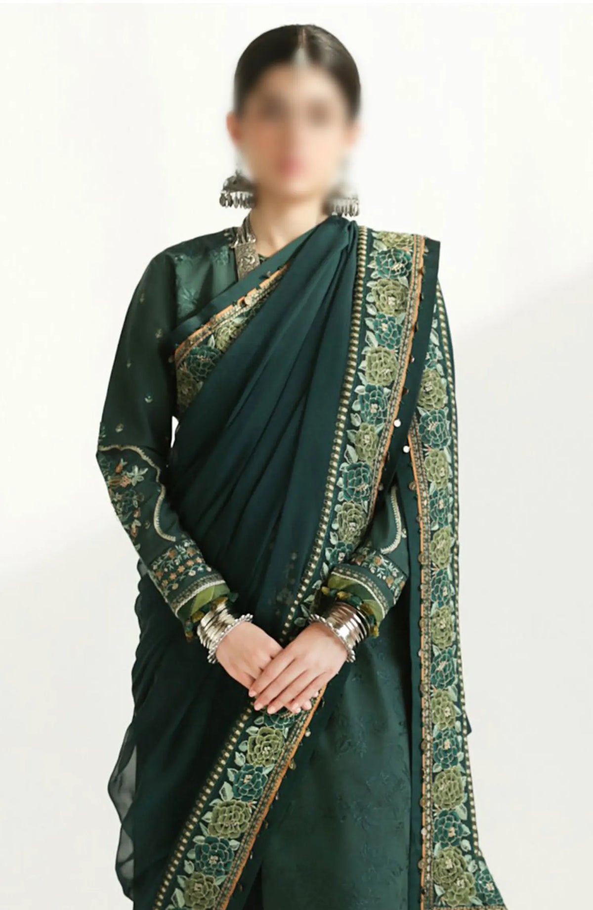 Zara ShahJahan Unstitched Lawn SS Collection 2024 - D 09 B PARSA