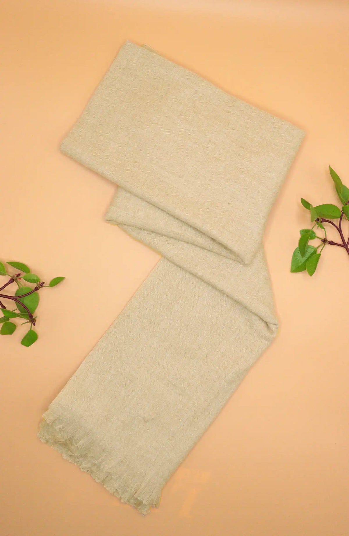 Pashminas Synthetic Wool Shawls for Men by Bin Yameen - D 09