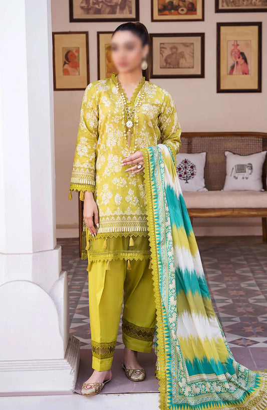 Mausummery Spring Summer Unstitched Collection Vol 01 - D 09 Marigold
