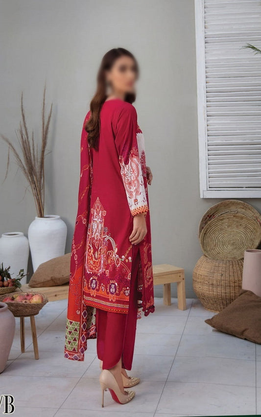 RajBari Premium Voil dupatta Edition '21 D-D 09 B