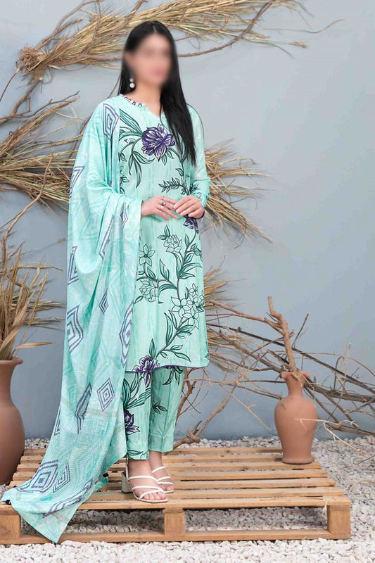 Mifa Digital Printed Leather Peach Collection 2023 - D 1001