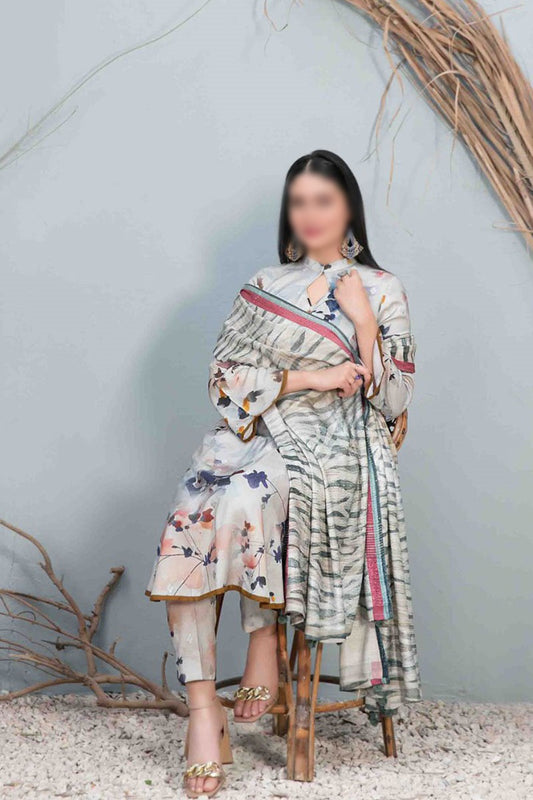 Mifa Digital Printed Leather Peach Collection 2023 - D 1003