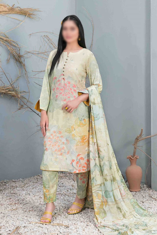 Mifa Digital Printed Leather Peach Collection 2023 - D 1008