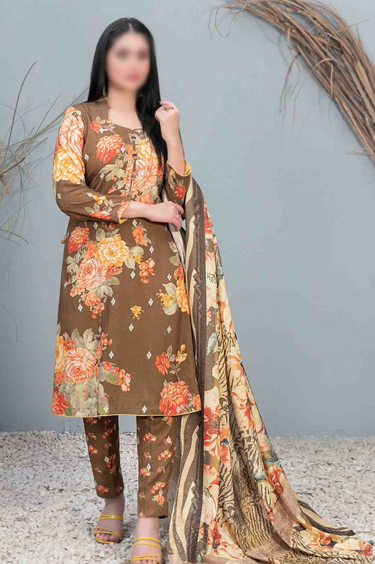 Mifa Digital Printed Leather Peach Collection 2023 - D 1009