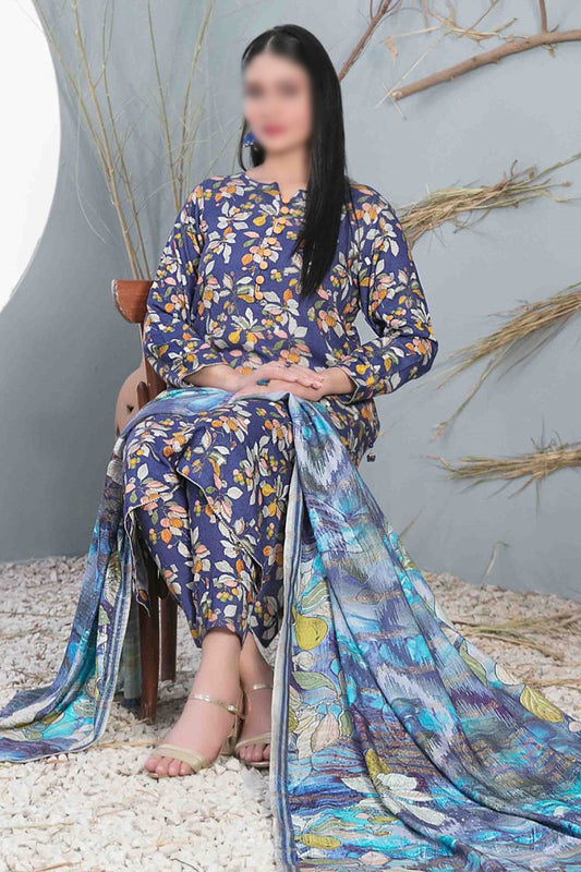 Mifa Digital Printed Leather Peach Collection 2023 - D 1010