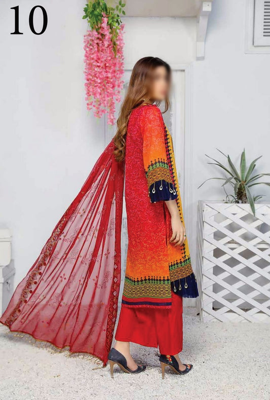Sanam Saeed Swiss Lawn Collection'2021 D-10