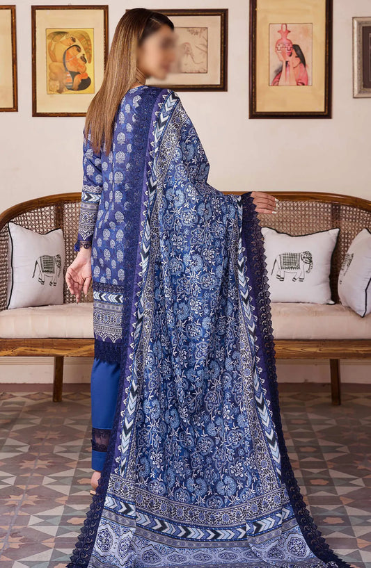 Mausummery Spring Summer Unstitched Collection Vol 01 - D 10 Indigo
