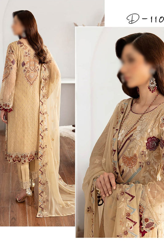 Ramsha Rangoon Luxury Chiffon Collection Vol 11 - D 1108