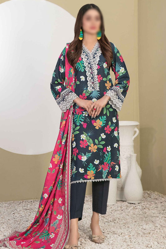 Musferah Vol II - Stitched Khaddar Collection 2023 - D 1145