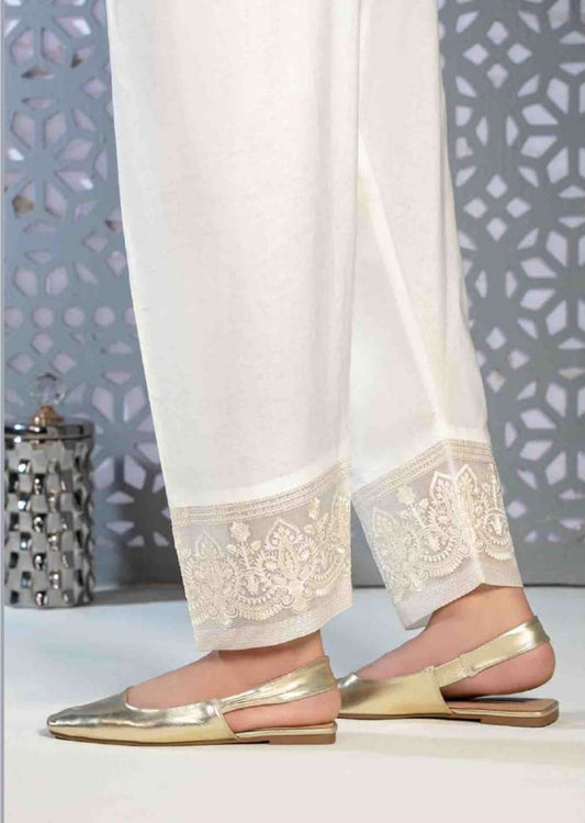 TROUSERS Stitched Cotton Trousers Collection 2022 By Tawakkal Fabrics D 1173 B