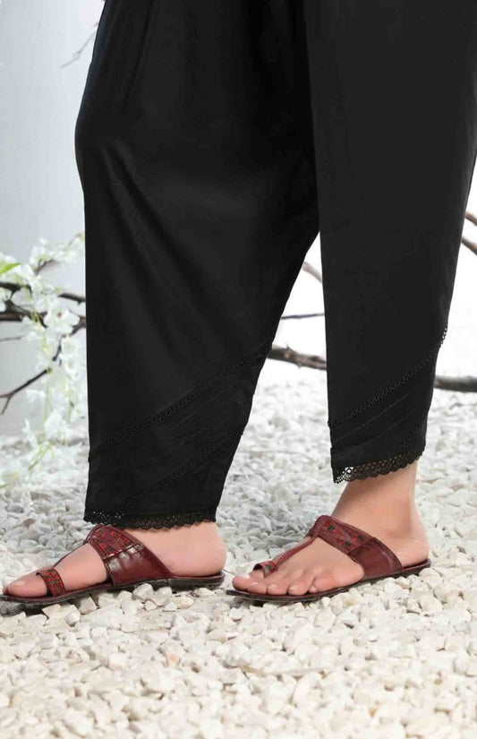 TROUSERS Stitched Cotton Trousers Collection 2022 By Tawakkal Fabrics D 1177 A