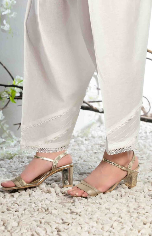 TROUSERS Stitched Cotton Trousers Collection 2022 By Tawakkal Fabrics D 1177 B