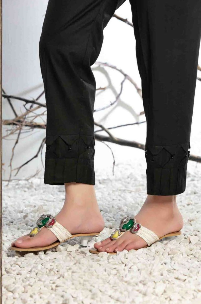 TROUSERS Stitched Cotton Trousers Collection 2022 By Tawakkal Fabrics D 1178 A