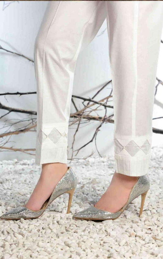 TROUSERS Stitched Cotton Trousers Collection 2022 By Tawakkal Fabrics D 1178 B