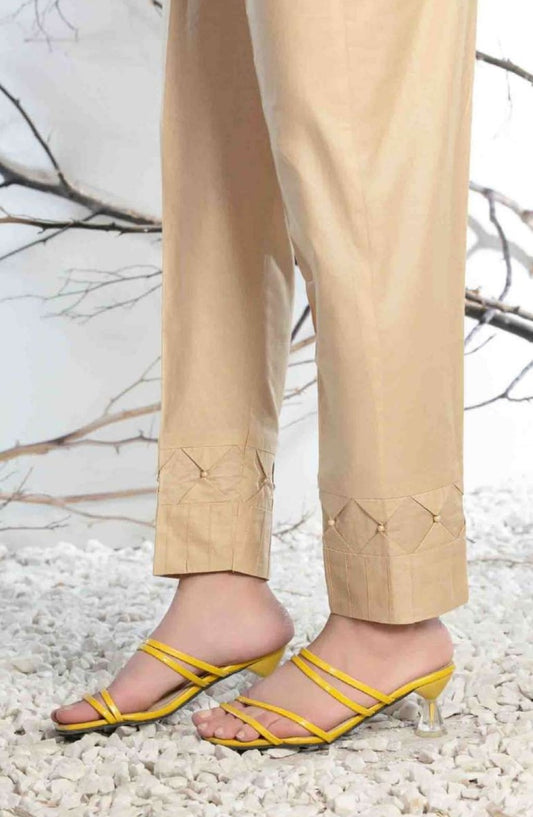 TROUSERS Stitched Cotton Trousers Collection 2022 By Tawakkal Fabrics D 1178 C