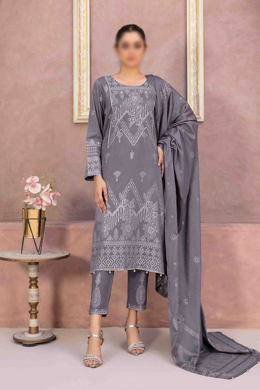 ZIRWA Staple Zari Broshia Banarsi 3-Piece Collection 2023 - D 1179
